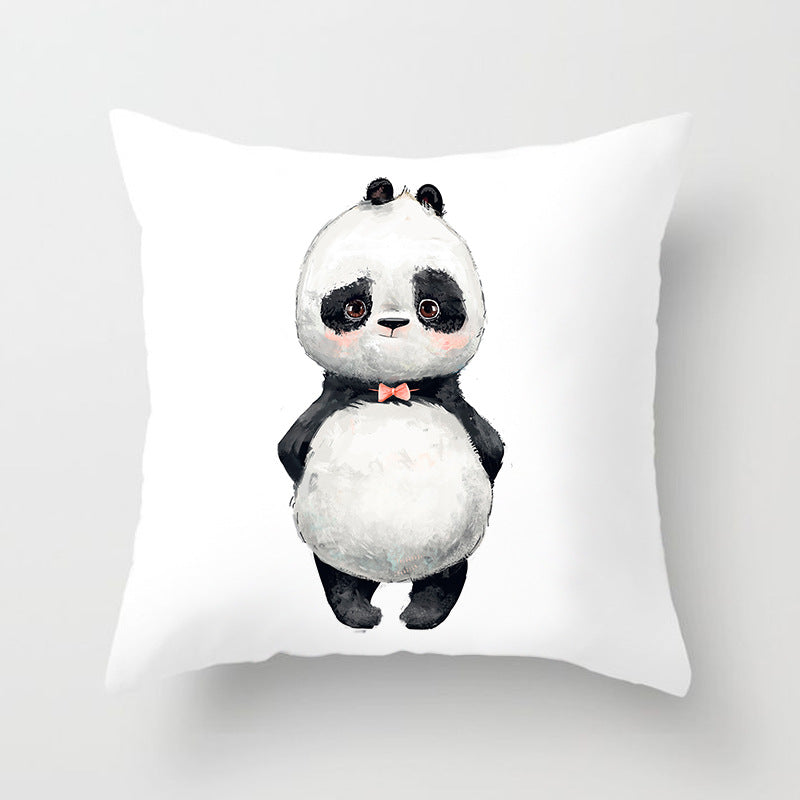 Cute Cartoon Panda Animal Series Pillowcase