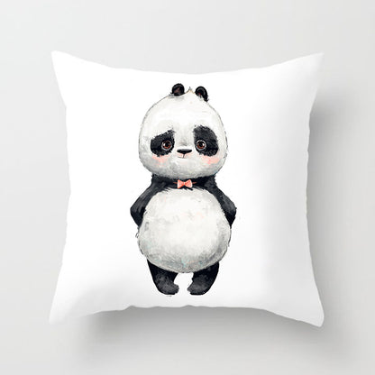 Cute Cartoon Panda Animal Series Pillowcase
