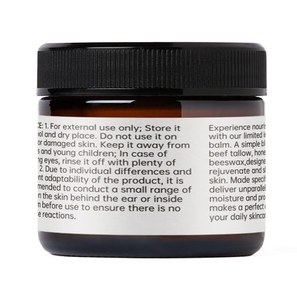 Tunmate Beef Tallow 56.7g Face Cream Lasting Moisturizing Soothing Facial Skin Firming Increase Facial Elasticity Nourishing Smooth Skin Care