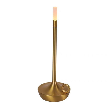 LED Candle Charging Restaurant Bar Lamp Desktop Decoration Atmosphere Touch Night Light Led Desk Lamps Candlelight Table Lamp
