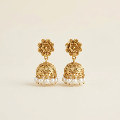 Marigold Jhumki Halo